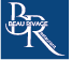 logo Beau Rivage fond bleu
